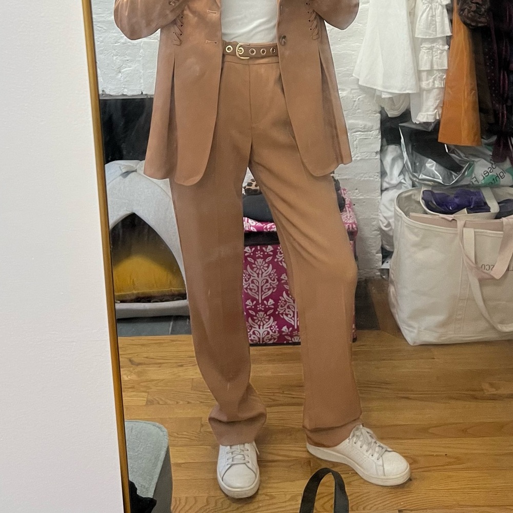 A.L.C Maverick Lace Up Trim Jacket and pants - Picture 7 of 9